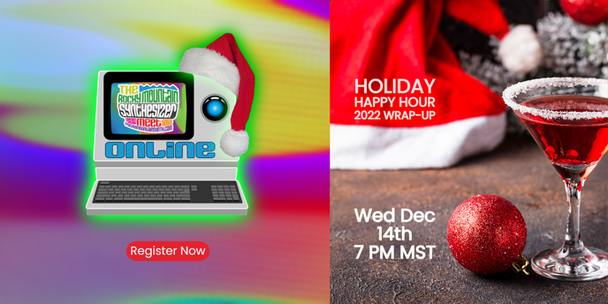 RMSM #126 – Online Holiday Happy Hour & 2022 Wrap-Up, Wed Dec 14th, 7 PM MST